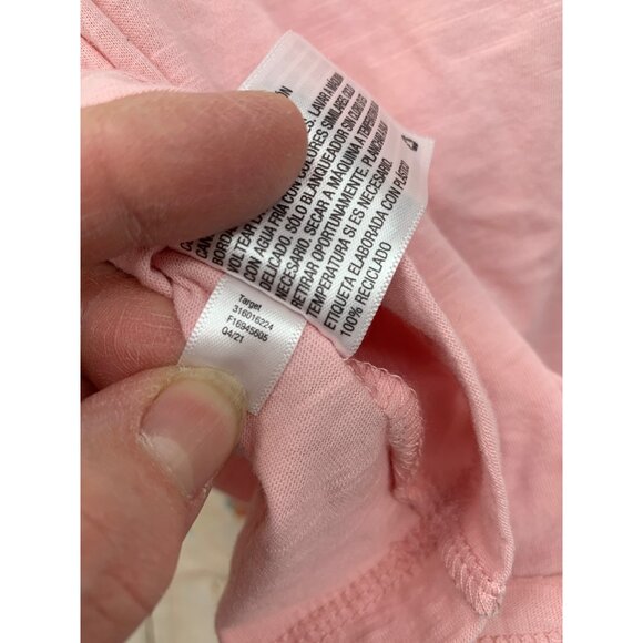 Knox Rose Womans XL Blouse PInk Cap Sleeve - Picture 7 of 8